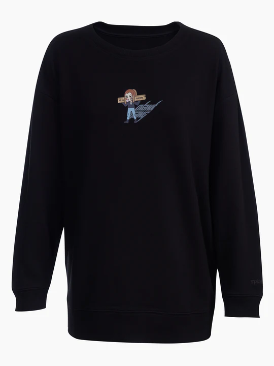 Black Crew Neck - Plank Gang